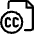 File Copyright Cc Icon from Ultimate Regular Set