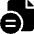 File Copyright Equal Icon from Ultimate Bold Set