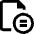 File Copyright Equal Icon from Nova Line Set
