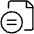 File Copyright Equal Icon from Ultimate Light Set