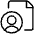 File Copyright User Icon from Ultimate Light Set