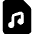 Audio File Icon from Ultimate Bold - Free Set