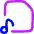 Audio File Icon from Flex Neon Set