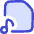 Audio File Icon from Flex Duo Set