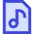 Audio File Icon from Sharp Duo Set