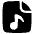 Audio File Icon from Plump Solid Set