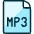 Audio File Mp3 Icon from Ultimate Duotone - Free Set
