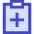 Clipboard Add Icon from Sharp Duo Set