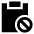 Clipboard Block icon - Free transparent PNG, SVG. No sign up needed.