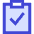 Clipboard Check Icon from Sharp Duo Set