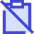Clipboard Content Paste Off Icon from Sharp Duo Set