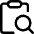 Clipboard Content Paste Search Icon from Core Line Set