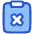 Clipboard Delete Icon from Plump Duo Set