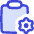 Clipboard Preferences Gear Icon from Flex Duo Set