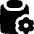 Clipboard Preferences Gear Icon from Flex Solid Set