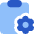 Clipboard Preferences Gear Icon from Core Flat Set