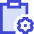 Clipboard Preferences Gear Icon from Sharp Duo Set