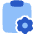 Clipboard Preferences Gear Icon from Plump Flat Set