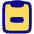 Clipboard Remove Icon from Plump Pop Set