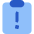 Clipboard Task Alert Icon from Core Flat Set