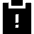 Clipboard Task Alert Icon from Sharp Solid Set