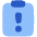 Clipboard Task Alert Icon from Plump Flat Set