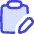 Clipboard Task Note Edit Icon from Flex Duo Set