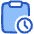 Clipboard Task Pending Action Icon from Plump Duo Set