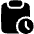Clipboard Task Pending Action Icon from Plump Solid Set
