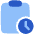 Clipboard Task Pending Action Icon from Plump Flat Set