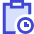 Clipboard Task Pending Action Icon from Sharp Duo Set