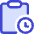 Clipboard Task Pending Action Icon from Core Duo Set