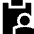 Clipboard Task Person In Charge Icon from Sharp Solid Set