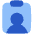 Clipboard Task Person In Charge Icon from Plump Flat Set
