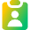 Clipboard Task Person In Charge Icon from Core Gradient Set