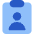 Clipboard Task Person In Charge Icon from Core Flat Set