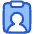 Clipboard Task Person In Charge Icon from Plump Duo Set