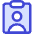 Clipboard Task Person In Charge Icon from Core Duo Set