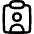 Clipboard Task Person In Charge Icon from Flex Line Set
