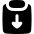 Clipboard Task Returned Icon from Flex Solid Set