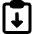Clipboard Task Returned Icon from Core Remix Set