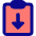 Clipboard Task Returned Icon from Core Pop Set