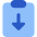 Clipboard Task Returned Icon from Core Flat Set