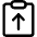 Clipboard Task Submitted Icon from Core Line Set