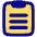 Clipboard Text Icon from Plump Pop Set