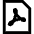 Convert PDF 2 Icon from Sharp Line Set