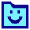 Cute Folder Emoji Happy Icon from Sharp Pop Set