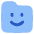 Cute Folder Emoji Happy Icon from Plump Flat Set