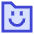 Cute Folder Emoji Happy Icon from Sharp Duo Set
