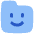 Cute Folder Emoji Happy Icon from Flex Flat Set